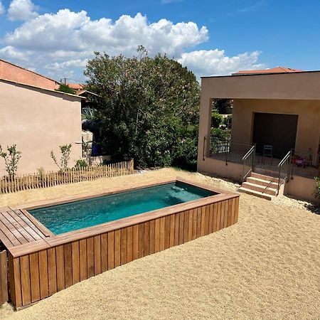 Villa Familiale Avec Piscine Hyper Centre Valras-Plage Exterior foto